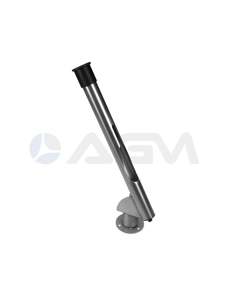 PORTA-LANZA INOX CON FRENO Y MUELLE 700 mm.