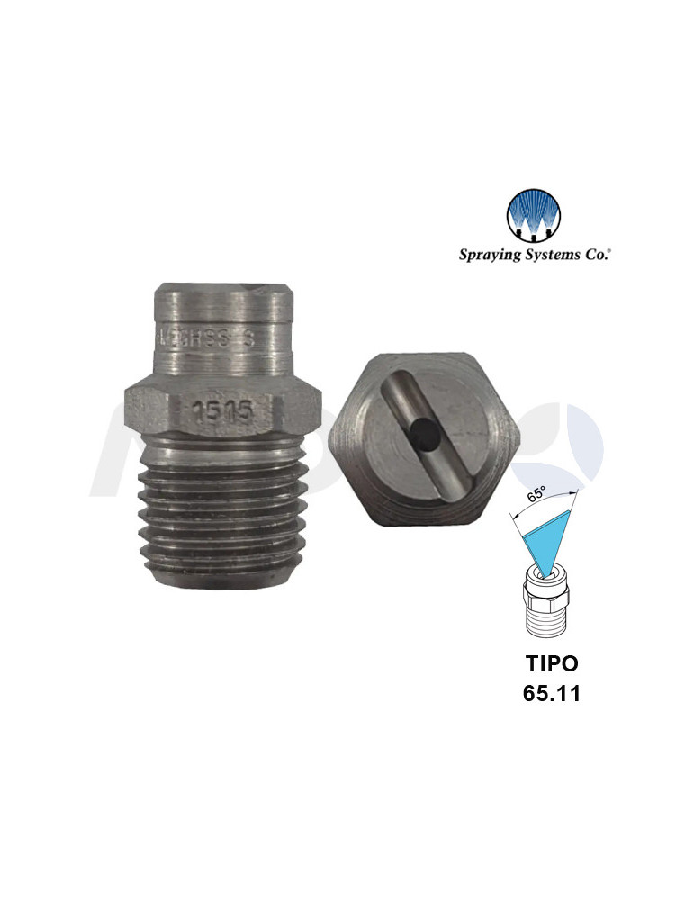 BOQUILLA ALTA PRESIÓN 1/4"H NPT- ÁNGULO: 65° TIPO 11.