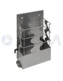 PORTA-CEPILLOS INOX 352x162x554 mm.