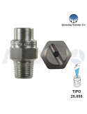BOQUILLA ALTA PRESIÓN 1/8"H NPT- ÁNGULO: 25° TIPO 055.