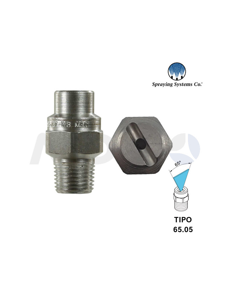 BOQUILLA ALTA PRESIÓN 1/8"H NPT- ÁNGULO: 65° TIPO 05.