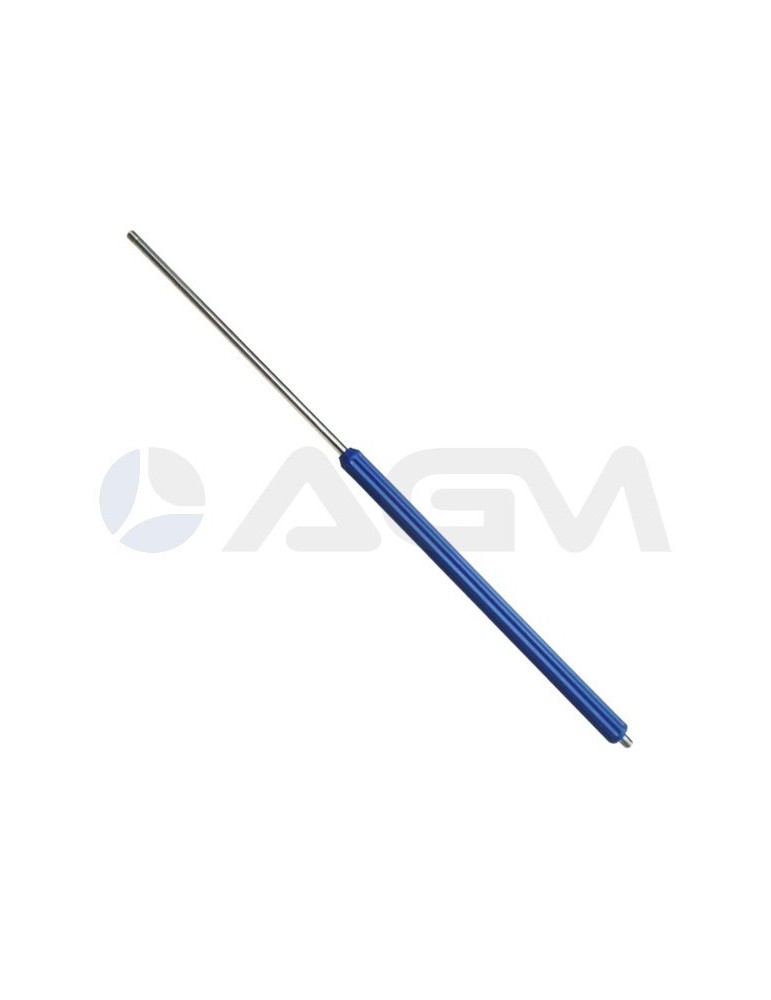 LANZA LAVADO "SF40" AZUL 1200mm. INOXIDABLE SIN PORTABOQUILLA E. G. 1/4"M-S. G. 1/4"M