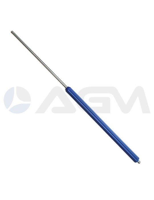 LANZA LAVADO "SF40" AZUL 1200mm. INOXIDABLE SIN PORTABOQUILLA E. G. 1/4"M-S. G. 1/4"M
