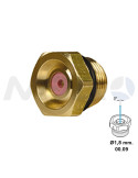 BOQUILLA M15x1M Ø1,8mm (09) - LM25.