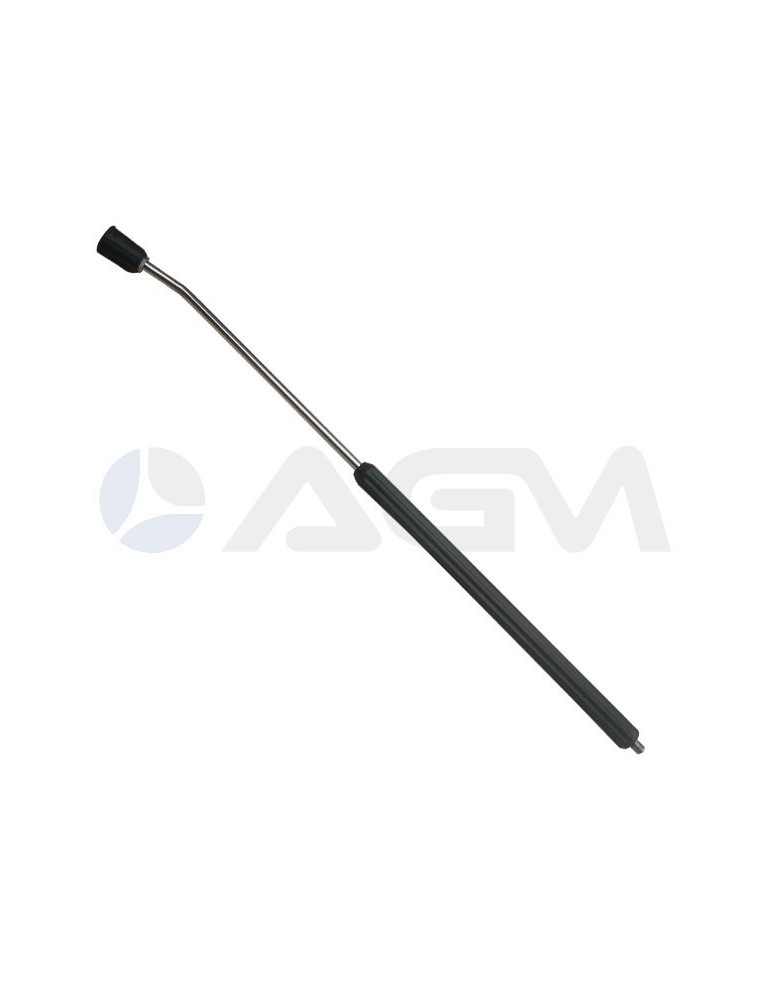 LANZA LAVADO "SF40" +"MV114" NEGRA 900mm. INOXIDABLE E. G. 1/4"M-S. G. 1/4"H NPT.