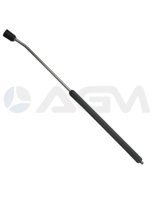 LANZA LAVADO "SF40" +"MV114" NEGRA 1200mm. INOXIDABLE E. G. 1/4"M-S. G. 1/4"H NPT.