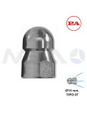 ST3 BOQUILLA LIMPIEZA TUBERÍAS TIPO 07- 1/8"H-Ø14MM.