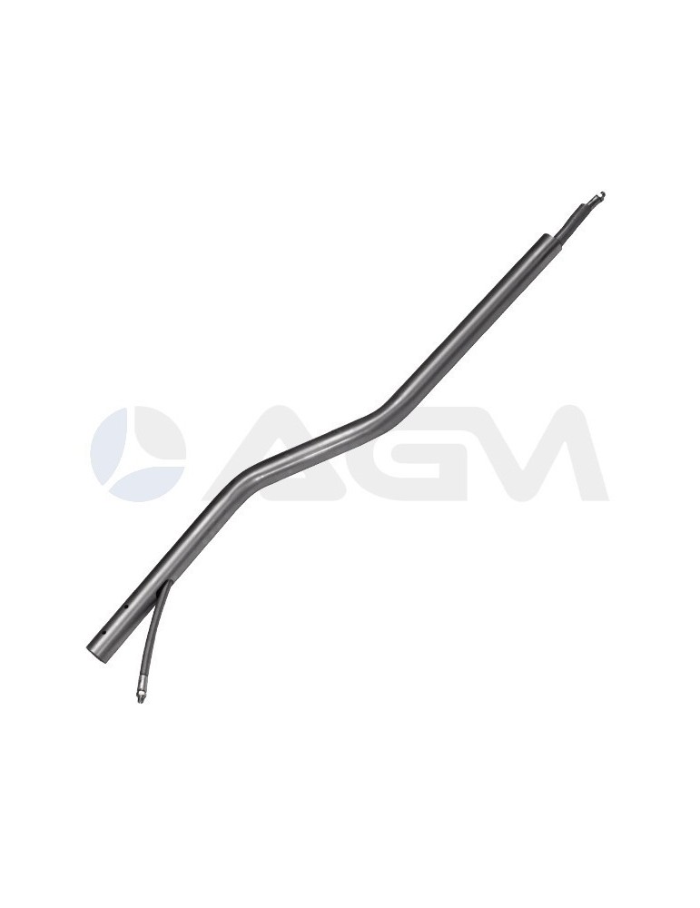 BRAZO LAVADO INOX FIJO "Z" 360° 1550mm E.1/4"H-S.1/4"M GIRATORIO.