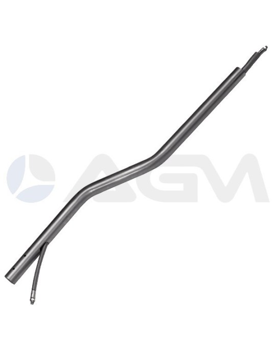 BRAZO LAVADO INOX FIJO "Z" 360° 1550mm E.1/4"H-S.1/4"M GIRATORIO.