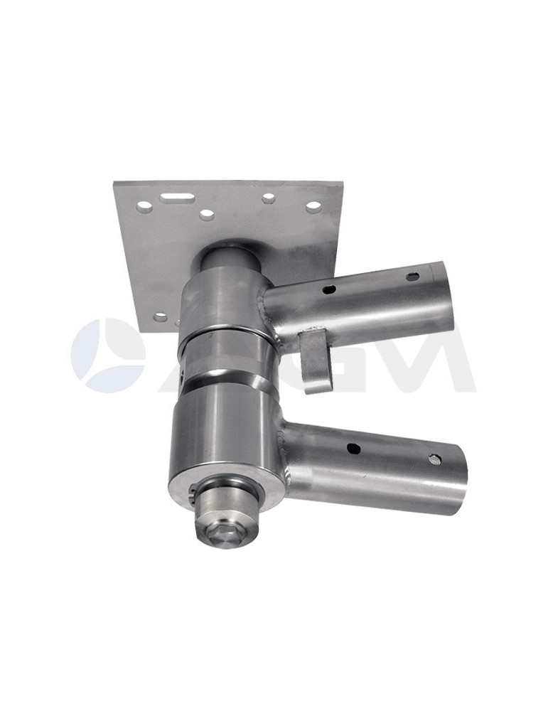 SOPORTE "B" BRAZO LAVADO INOX 360°