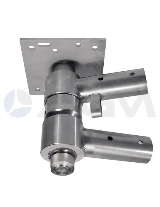 SOPORTE "B" BRAZO LAVADO INOX 360°