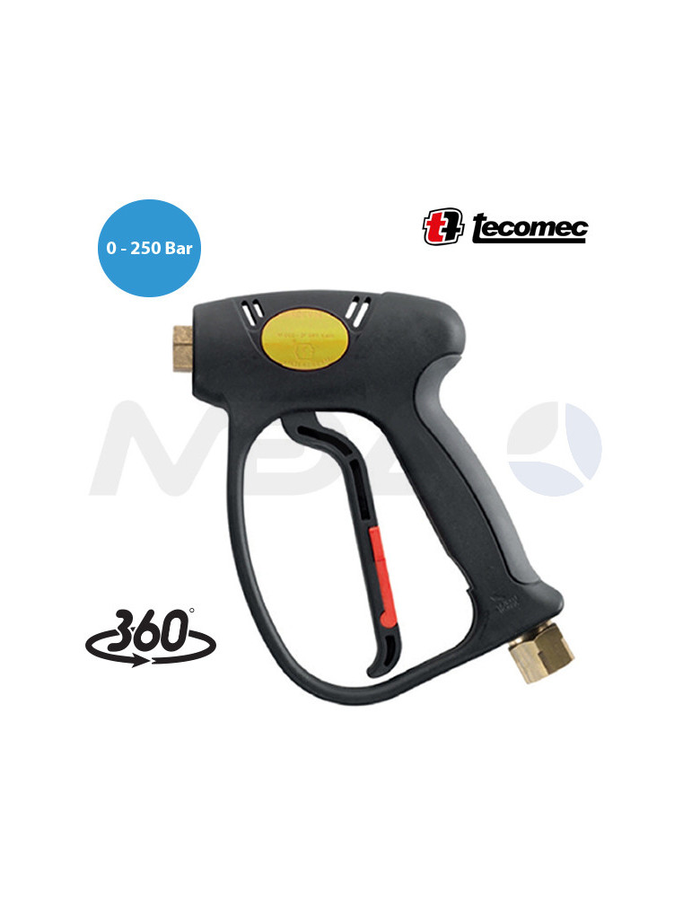 PISTOLA ALTA PRESION "ML 957 GIRATORIA"- 250 BAR-50L-160°C.