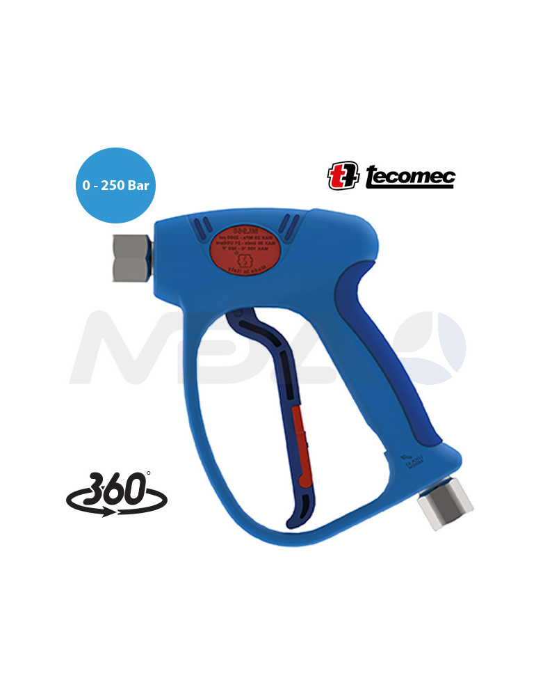 PISTOLA ALTA PRESION "ML 968 GIRATORIA"- 200 BAR-80L-160°C.