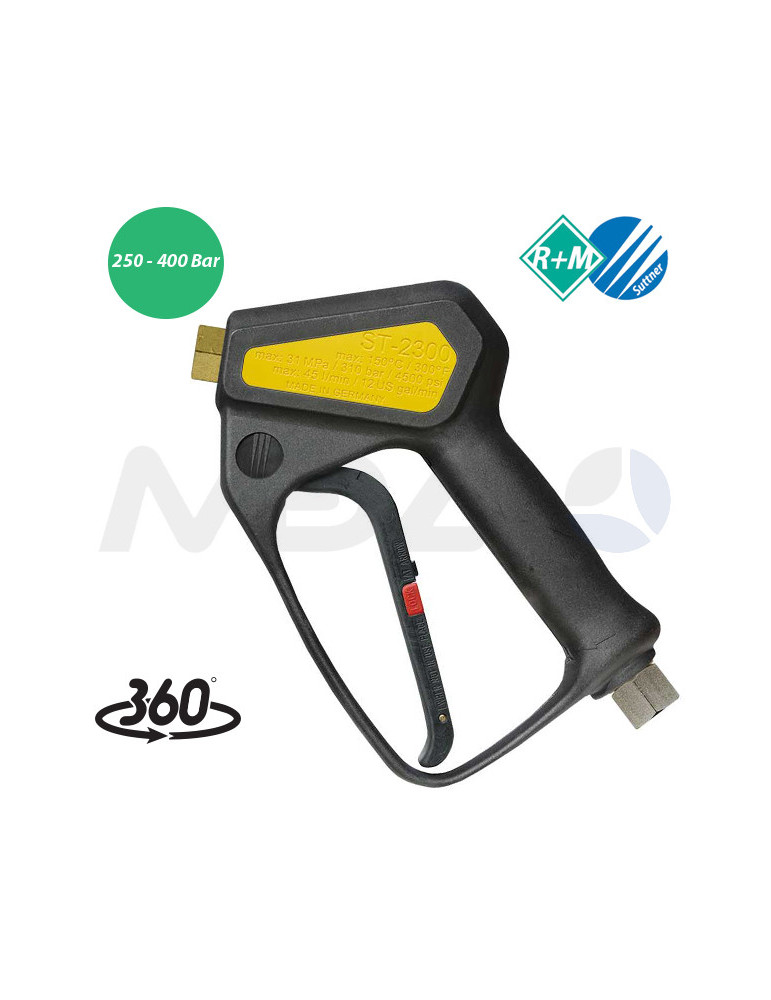 PISTOLA ALTA PRESION "ST-2300 GIRATORIA"- 350 BAR-45L-150°C.