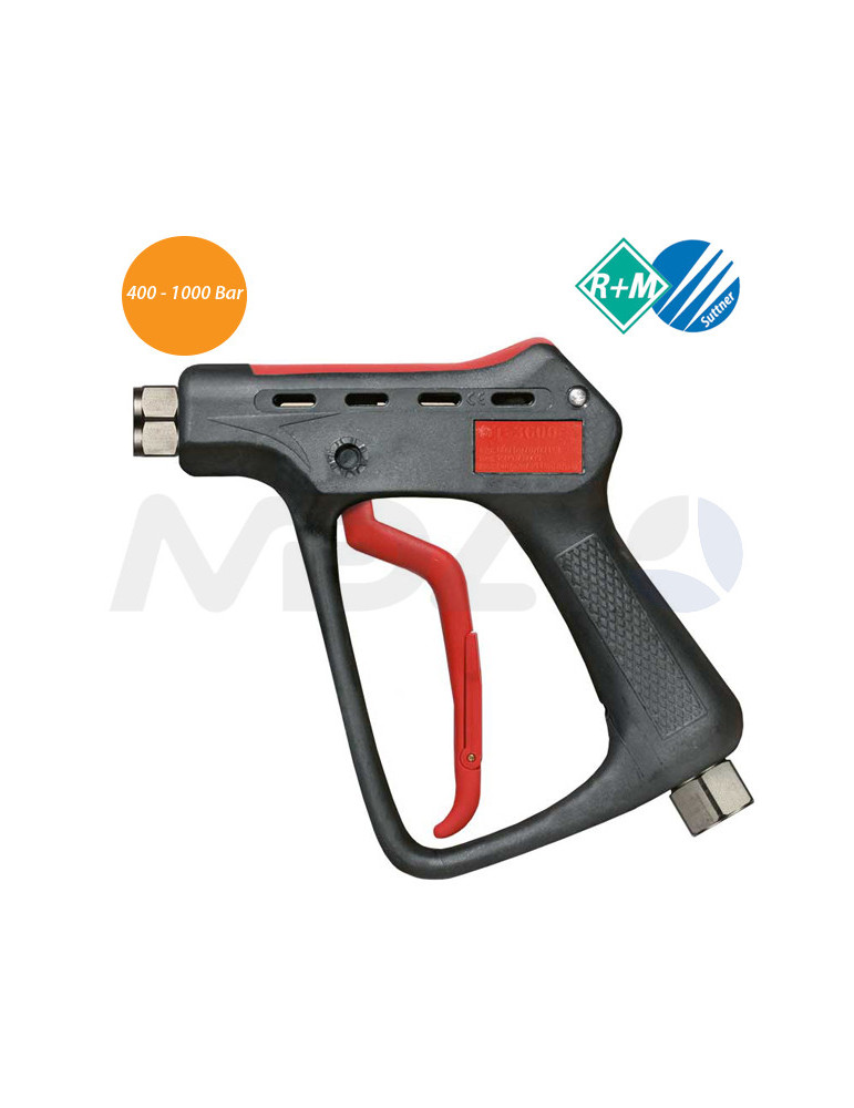 PISTOLA ALTA PRESION "ST 3600- 600 BAR-80L-150°C.