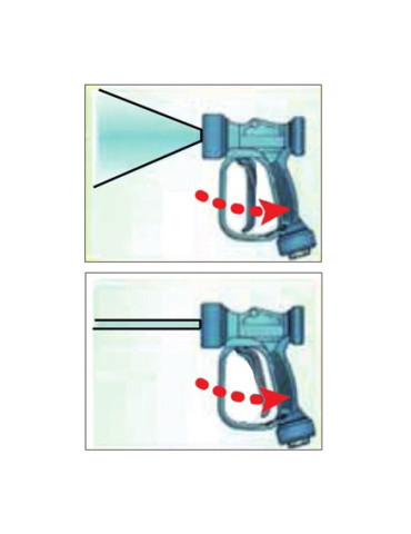 30.6300.00 PISTOLA "RB 65"- 24 BAR-60L-90°C. 2