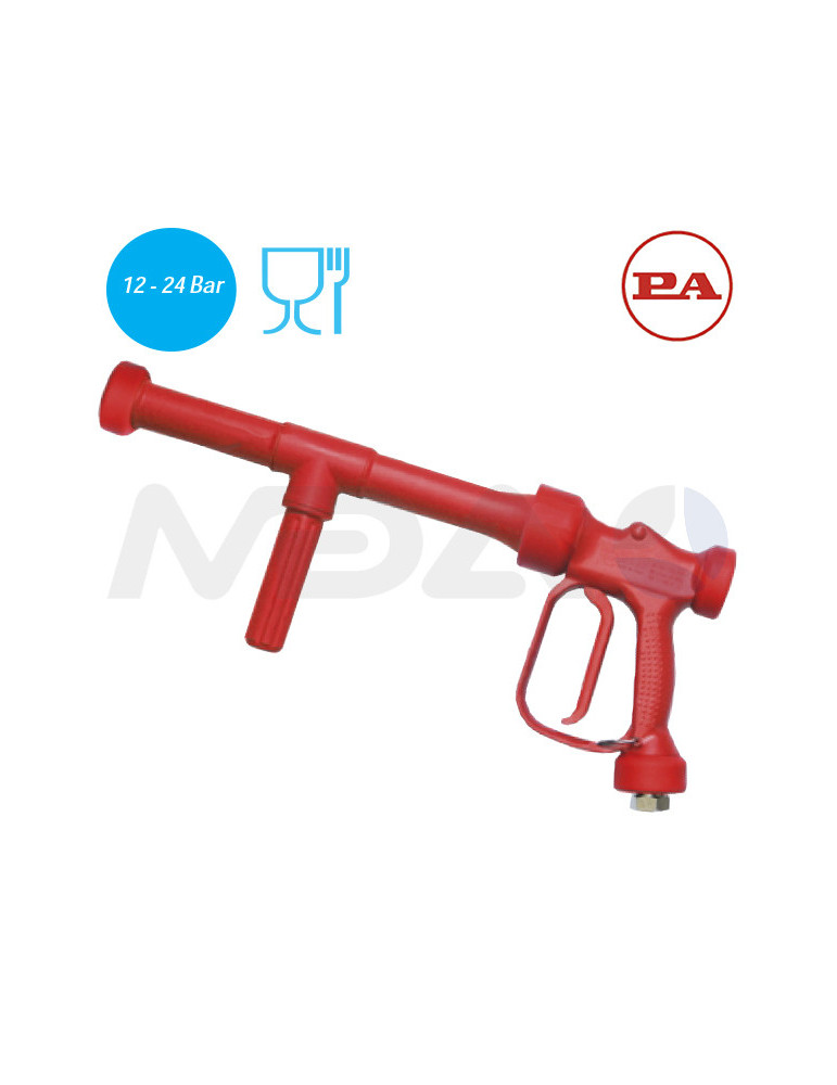 30.6468.00 PISTOLA "RB 65+LANZA"- 12 BAR-60L-90°C.