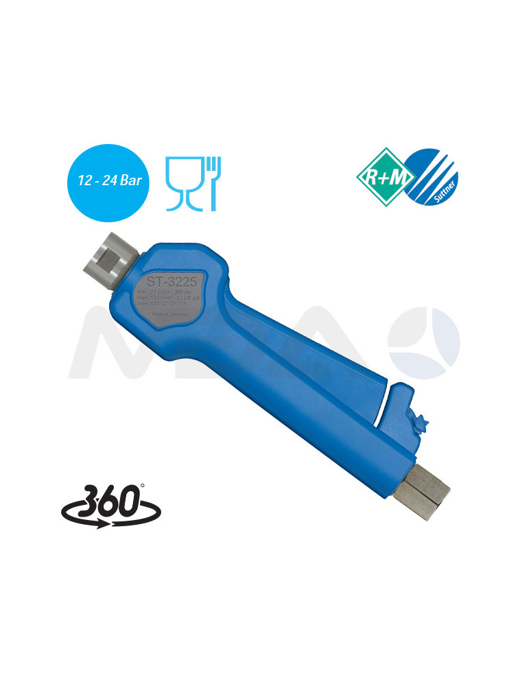 203225645 PISTOLA "ST-3225BP"- 24 BAR-120L-100°C.