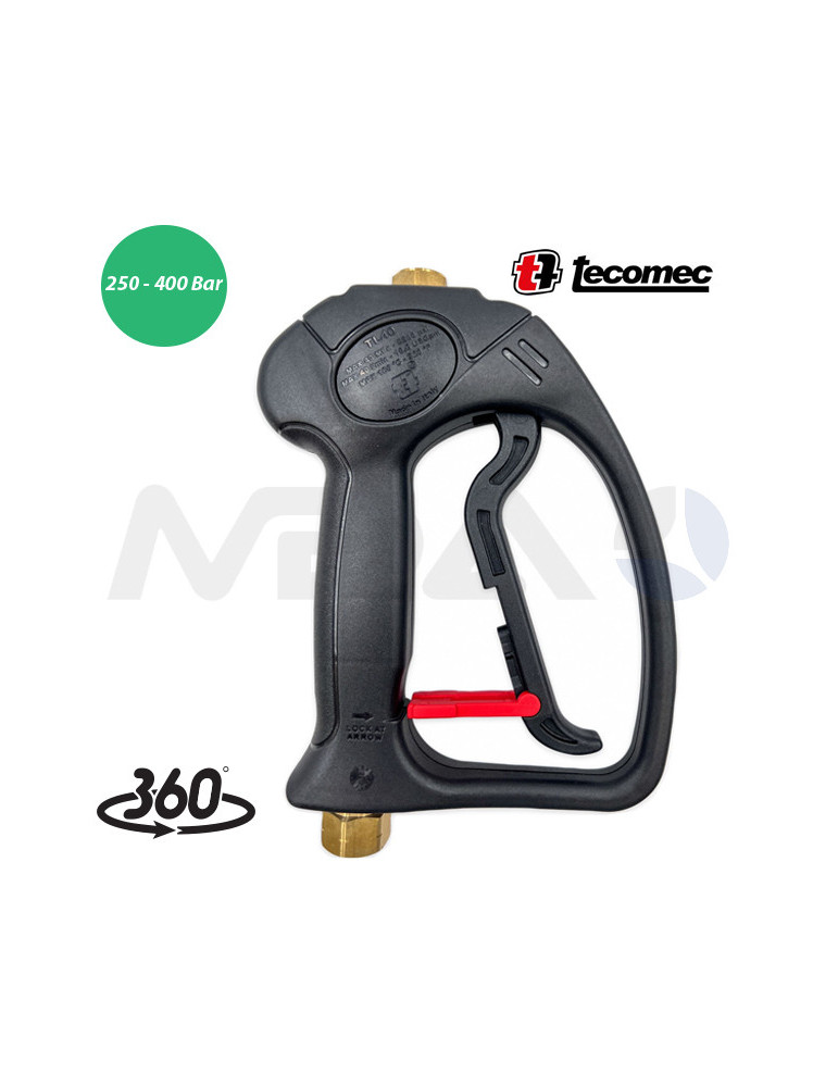 PISTOLA ALTA PRESION "TL40 GIRATORIA"- 360 BAR-40L-160°C.