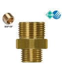 RACOR REDUCTOR 1/8"M-3/8"M BSP 60 LATÓN.