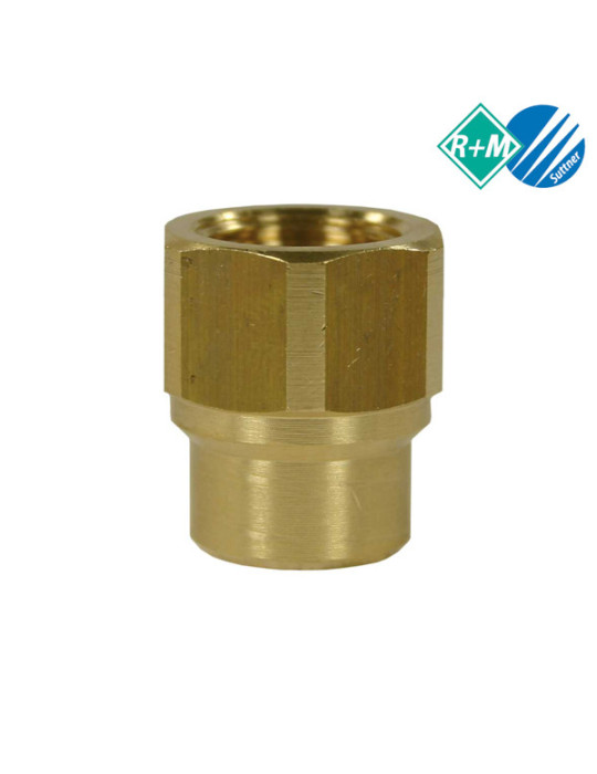 MANGUITO REDUCTOR 1/8"H-1/4"H LATÓN.