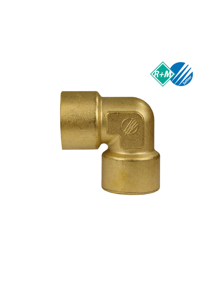 CODO LATÓN 1/4"H-1/4"H.