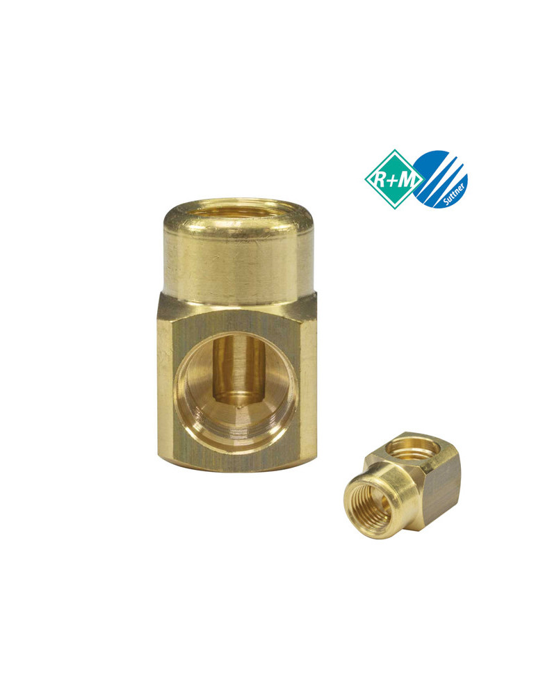 CODO LATÓN 1/4"H-1/4"H.