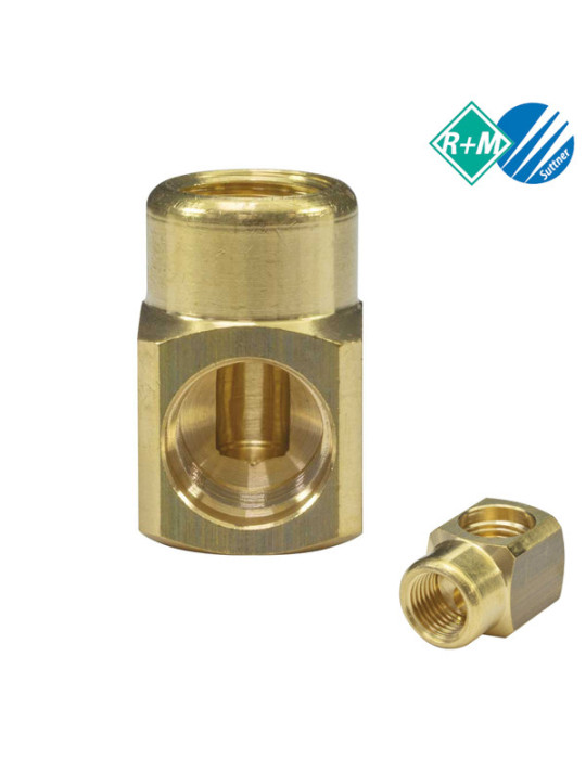 CODO LATÓN 1/4"H-1/4"H.