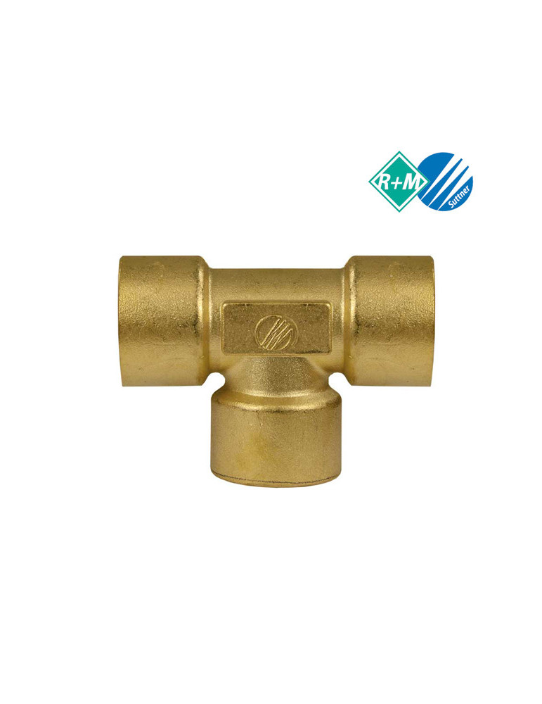 UNIÓN "T" LATÓN 3 x 3/8"H.