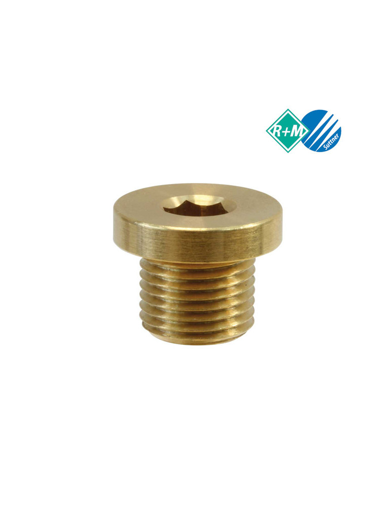 TAPÓN ALLEN LATÓN  1/2"M.