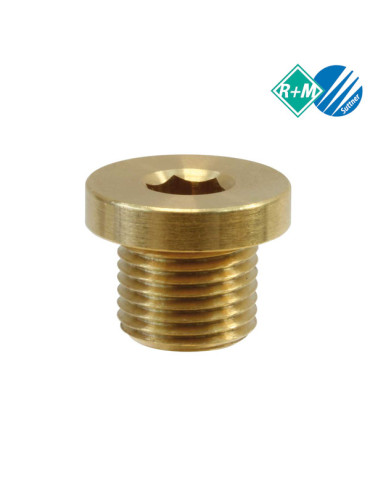 TAPÓN ALLEN LATÓN  3/4"M.