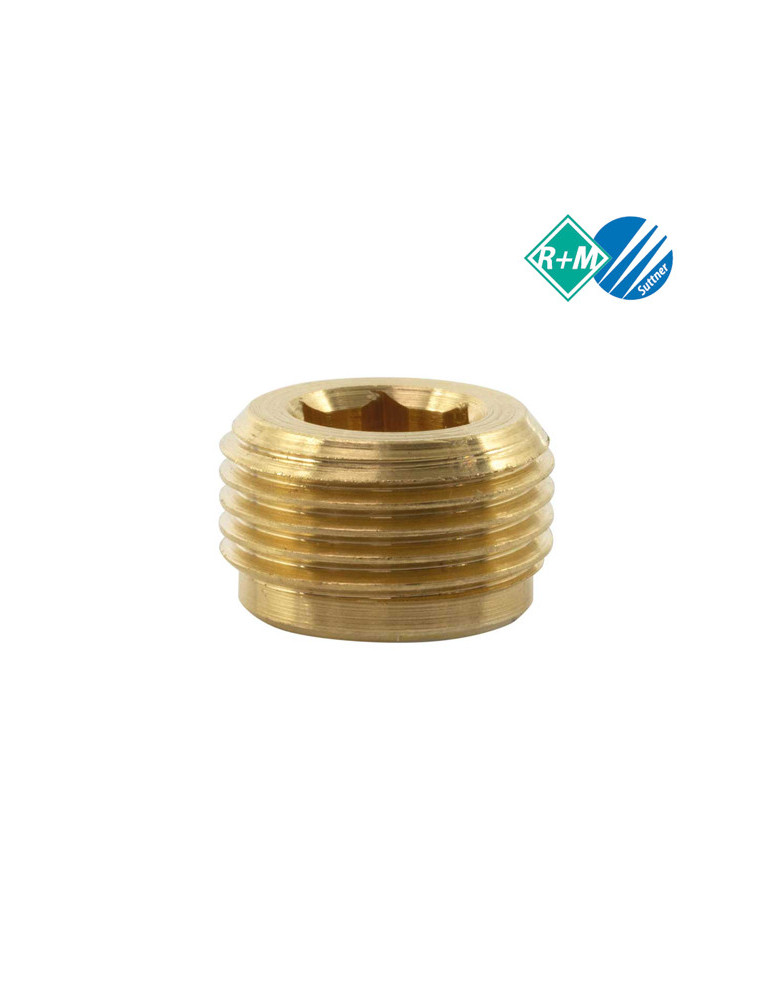 TAPÓN ALLEN LATÓN  3/8"M.