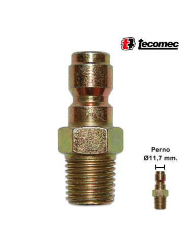 (M) ENCHUFE RÁPIDO BOLAS 1/4"M-Ø11,7MM.