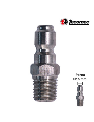 (M) ENCHUFE RÁPIDO BOLAS 3/8"M-Ø15MM.