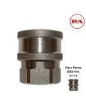 (H) ENCHUFE RÁPIDO BOLAS 1/4"H-P/PERNO Ø20MM.