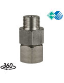 ENLACE GIRATORIO ST-310 3/8"H- 3/8"M INOX.