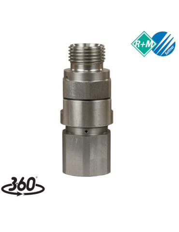 ENLACE GIRATORIO ST-311 1/2"H- 1/2"M INOX.