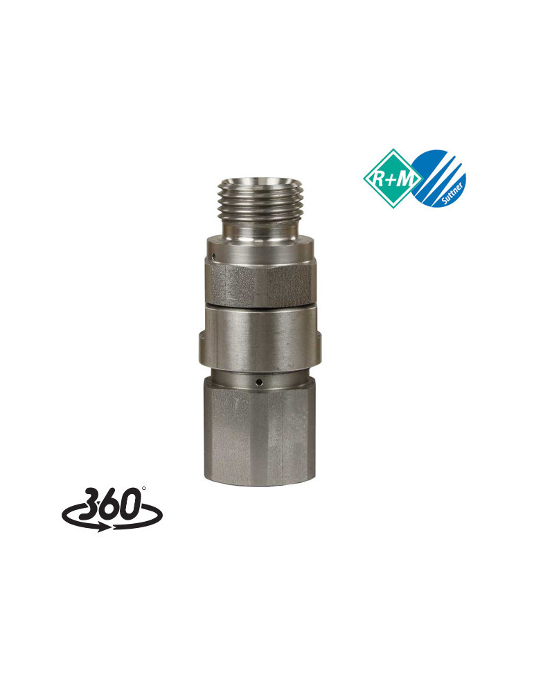 ENLACE GIRATORIO ST-311 1/2"H- 1/2"M INOX.