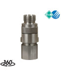 ENLACE GIRATORIO ST-311 1/2"H- 1/2"M INOX.