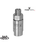 MOSMATIC "DGS" ENLACE GIRATORIO- 3/8"H- 3/8"M INOX.