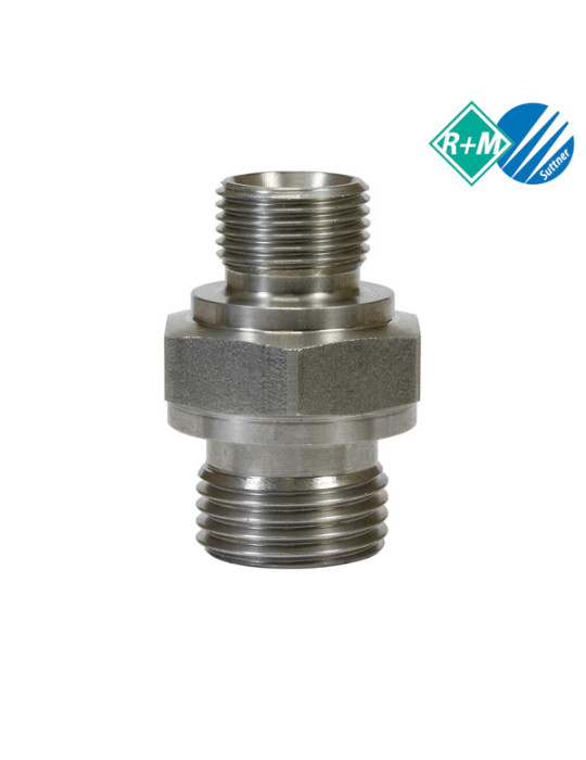 RACOR REDUCTOR 3/8"M-3/4"M INOX.