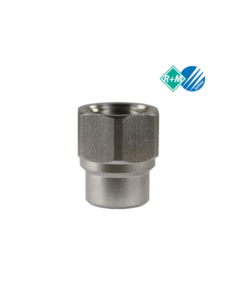 RACOR REDUCTOR 1/4"H-3/8"H INOX.