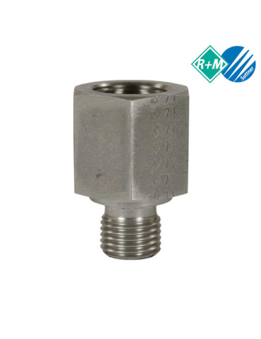 PROLONGADOR REDUCTOR 1"H-3/4"M INOX.