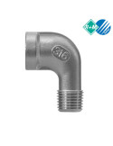 CODO INOX 3/8"H-3/8"M.
