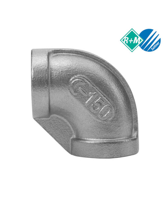 CODO INOX 1/4"H-1/4"H.