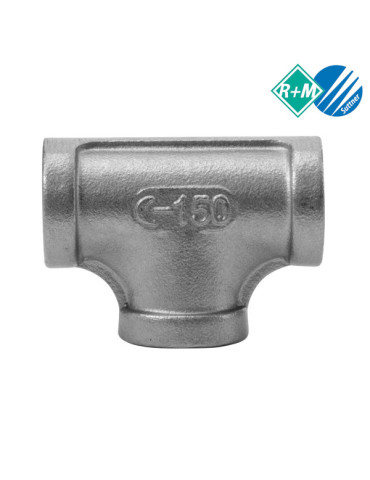 UNIÓN "T" INOX 3 x 1/4"H.