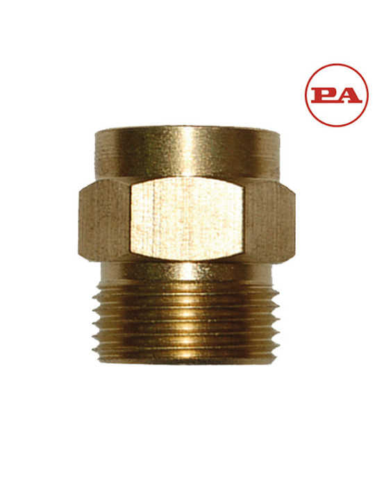 PARTE "M" ENCHUFE RÁPIDO FIJO M22" M - 1/8"H LATÓN.