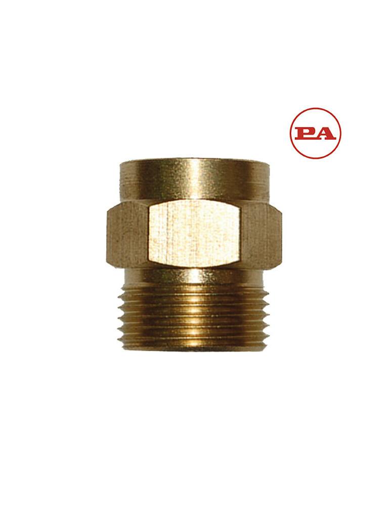 PARTE "M" ENCHUFE RÁPIDO FIJO M22" M - 1/4" H LATÓN.