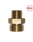 PARTE "M" ENCHUFE RÁPIDO FIJO M22" M - 3/8" M LATÓN.