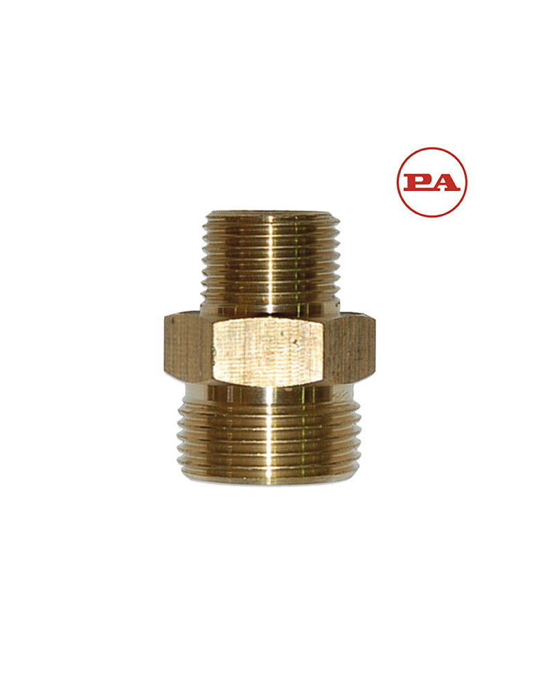 PARTE "M" ENCHUFE RÁPIDO FIJO M22" M - 1/2" M LATÓN.